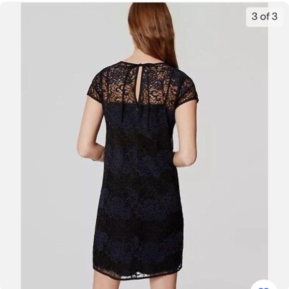 BLACK LACE DRESS - Picture 2 of 5